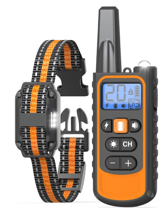 Waterproof Remote Control Bark Stopper Dog Training Electric Shock Collar