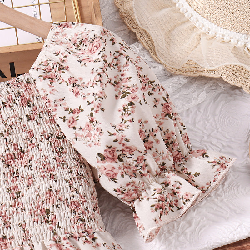 Girls Dress Western Princess Style