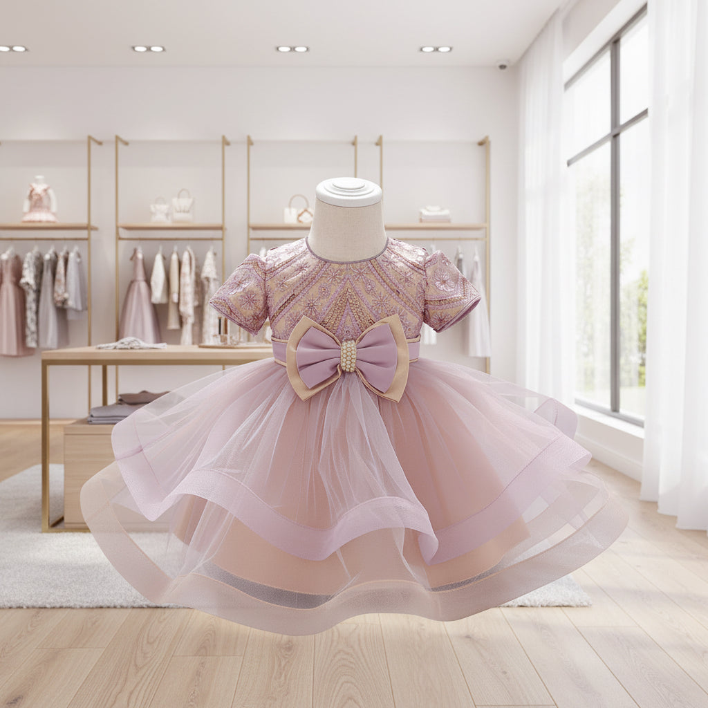 Baby Full Moon Dress Dress Girl Princess Dress Baby