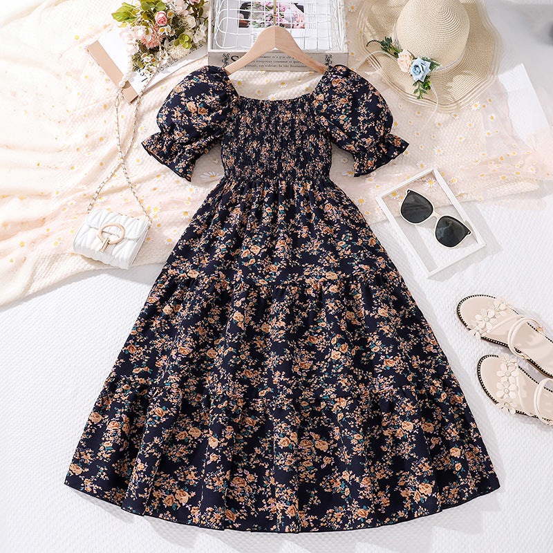 Girls Dress Western Princess Style