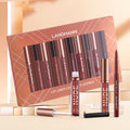 Lippenstift- und Lipliner-Set mit 12 Teilen